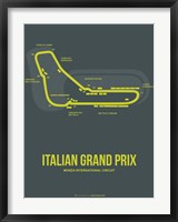 Framed Italian Grand Prix 2