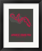 Framed Japanese Grand Prix 3