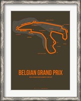 Framed Belgian Grand Prix 1