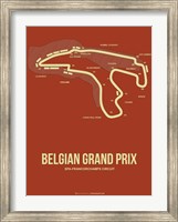 Framed Belgian Grand Prix 2