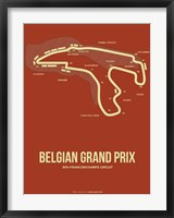 Framed Belgian Grand Prix 2