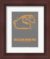 Framed Brazilian Grand Prix 1