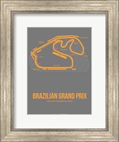 Framed Brazilian Grand Prix 1