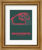 Framed Brazilian Grand Prix 2