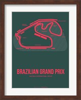 Framed Brazilian Grand Prix 2