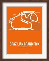 Framed Brazilian Grand Prix 3