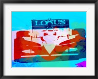 Framed Lotus F1 Racing