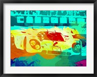 Framed Porsche 917 Watercolor