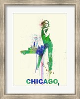 Framed Chicago Romance