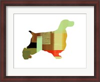 Framed Cocker Spaniel 1