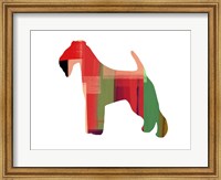 Framed Irish Terrier