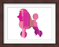 Framed French Poodle