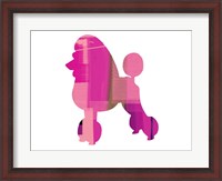 Framed French Poodle
