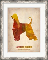 Framed Afghan Hound