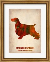 Framed Springer Spaniel 2