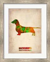 Framed Dachshund 2