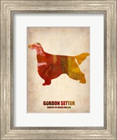 Framed Gordon Setter 1