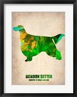 Framed Gordon Setter 2