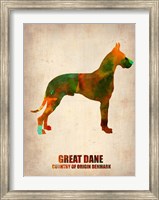 Framed Great Dane