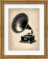 Framed Gramophone 1