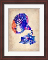 Framed Gramophone 2