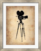 Framed Vintage Film Camera