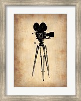 Framed Vintage Film Camera