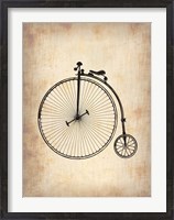 Framed Vintage Bicycle