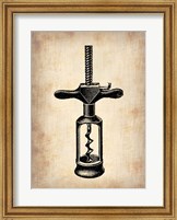 Framed Vintage Wine Opener 3