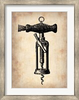 Framed Vintage Wine Opener 4