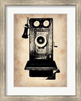 Framed Vintage Phone 1