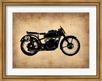Framed Vintage Motorcycle 2