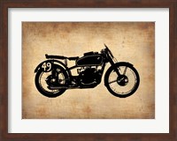 Framed Vintage Motorcycle 2