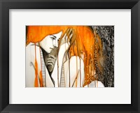 Framed Girl with Orange Hair