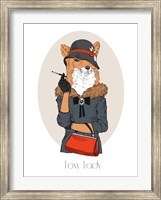 Framed Foxy Lady
