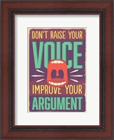 Framed Improve Your Argument