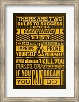 Framed Success Set Yellow