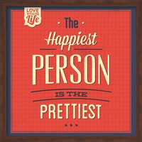 Framed Happy Person