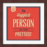 Framed Happy Person