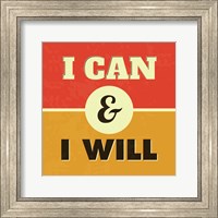 Framed I Can And I Will 1