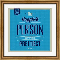 Framed Happiest Person 1