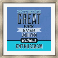 Framed Enthusiasm 1