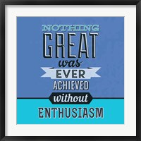 Framed Enthusiasm 1