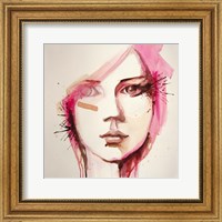 Framed Pink Lana