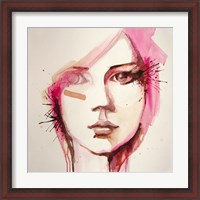 Framed Pink Lana