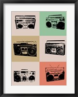 Framed Boom Box