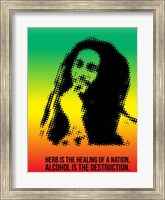 Framed Bob Marley