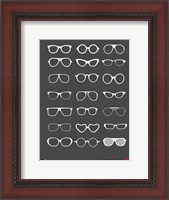 Framed Vintage Glasses 2