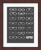 Framed Vintage Glasses 2