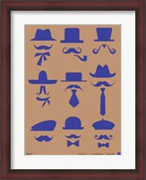 Framed Hats and Mustaches 2